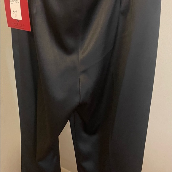 JS Collection Black satin pants size 6 NWT - Picture 4 of 12